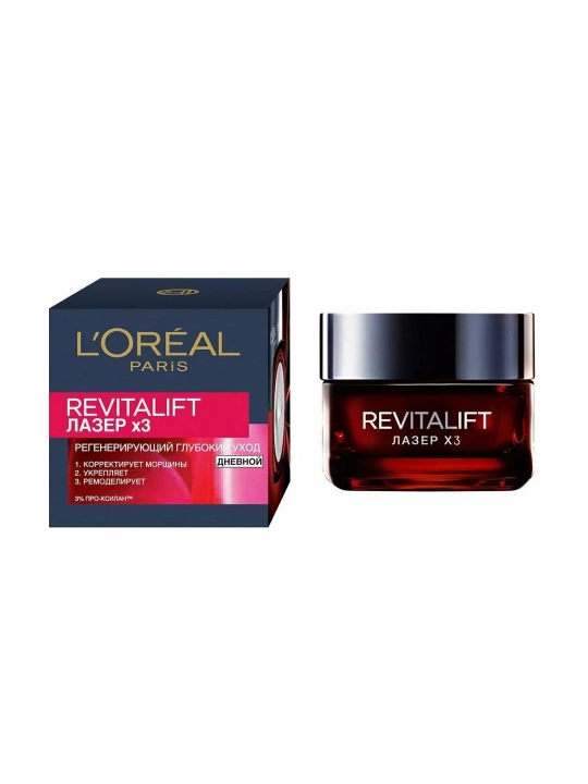 LOREAL Revitalift Лазерный крем, дневной, 50 мл