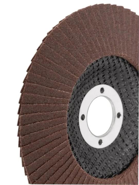 Greatflex yengil gulbarg g'ildiragi, 72 ta gulbarg, 5 dona, 125x22.2 mm, P120/P80/P60/P40