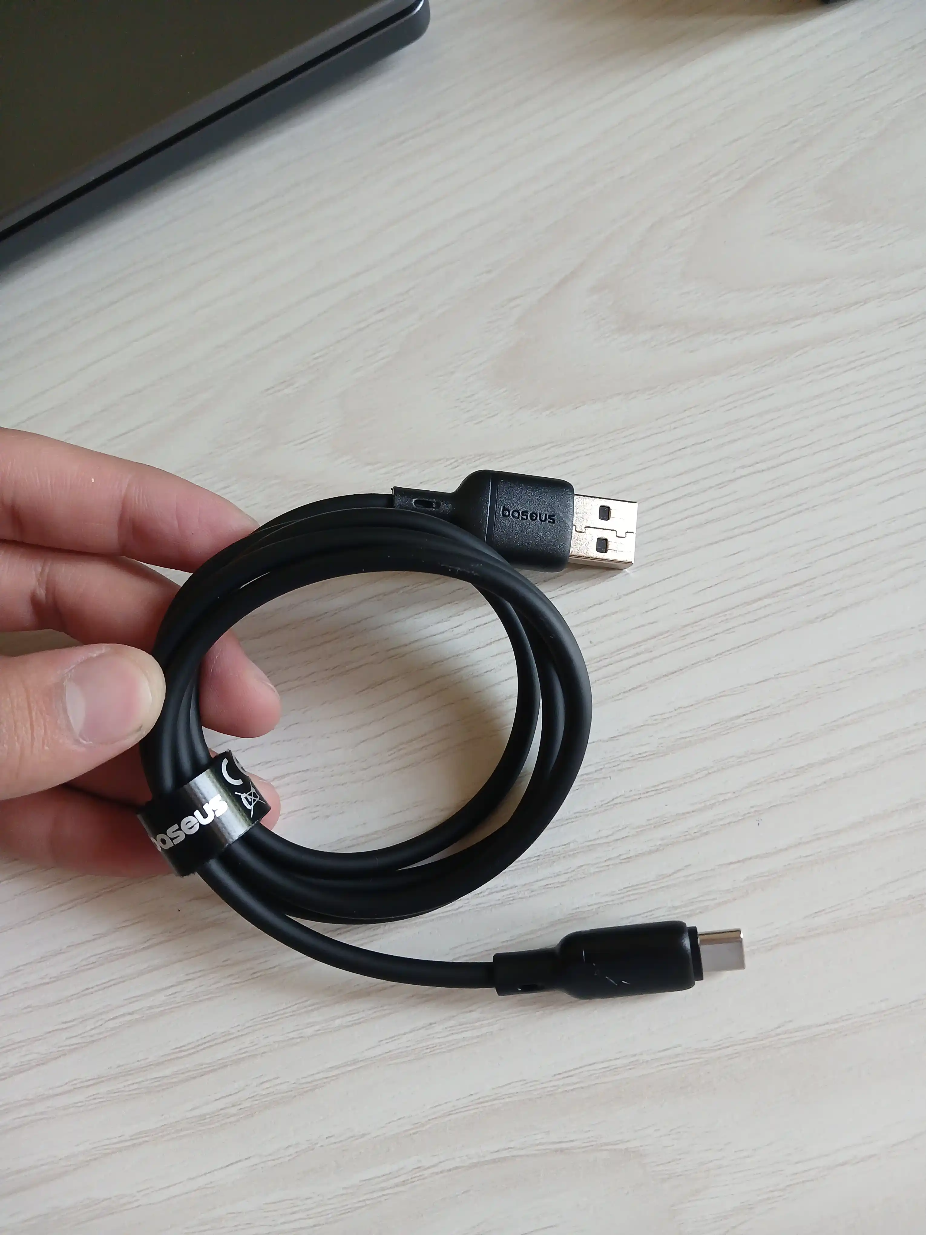 Kabel Baseus Silky USB-A to USB-C 3A, 1 va 2 metr