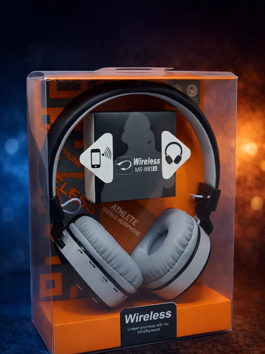 JBL 881A Беспроводные наушники – Мощный звук, Bluetooth и удобный дизайн