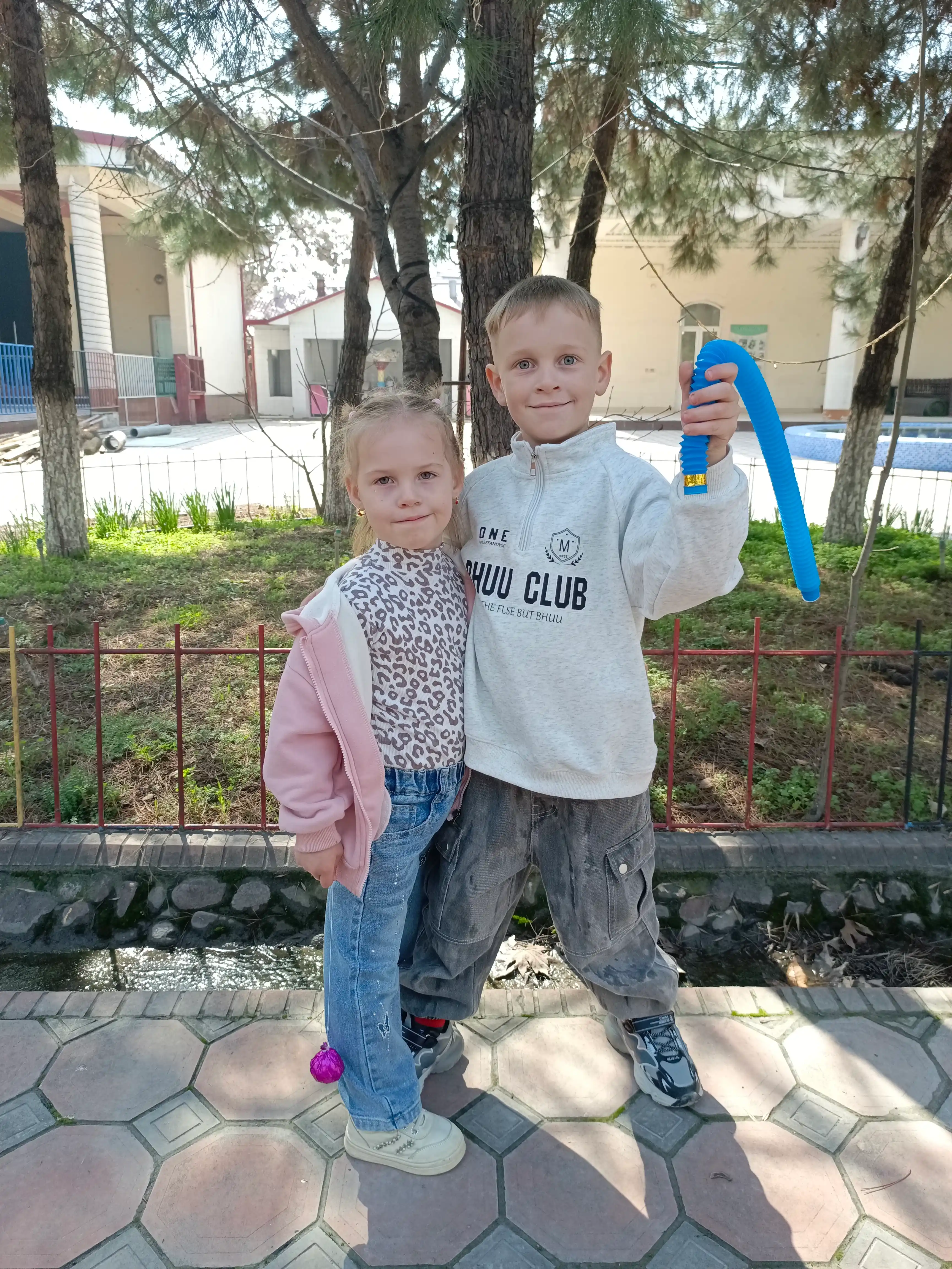 Детский свитшот на молнии BHUU CLUB 90 170 см