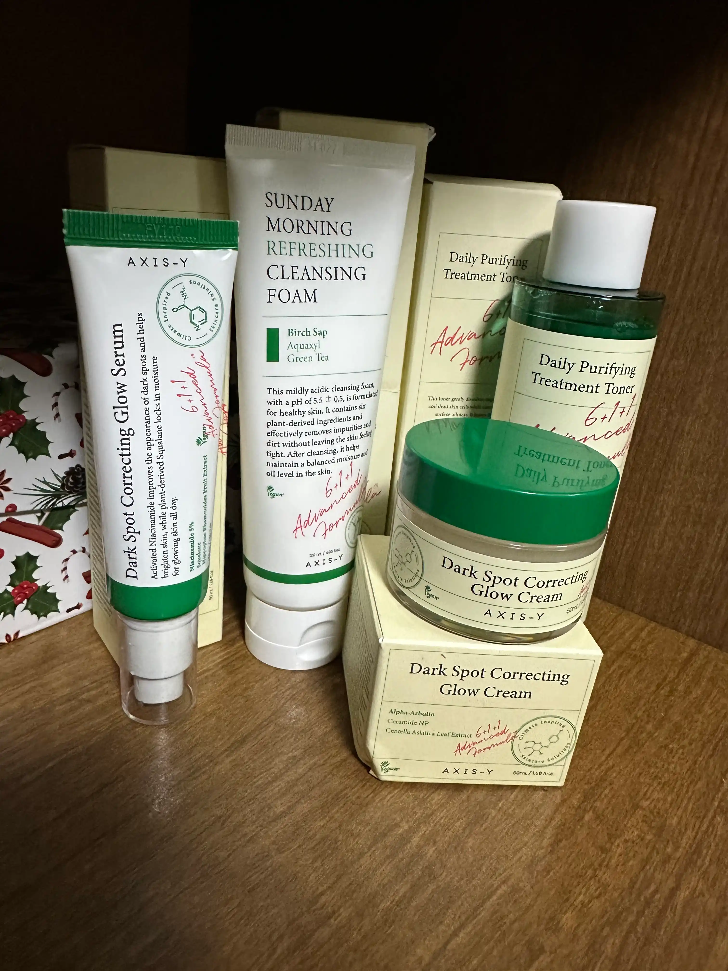 Axis-Y niatsinamidli pigmentatsiyaga qarshi krem Dark Spot Glow Cream