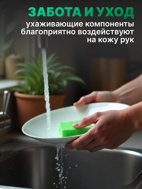 Жидкое моющее средство AOS с Фруктовыми кислотами 450 г