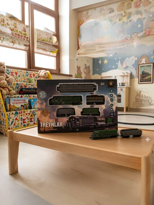 Bolalar uchun poyezd to'plami "Retro Style", 20 bo'lakli - 