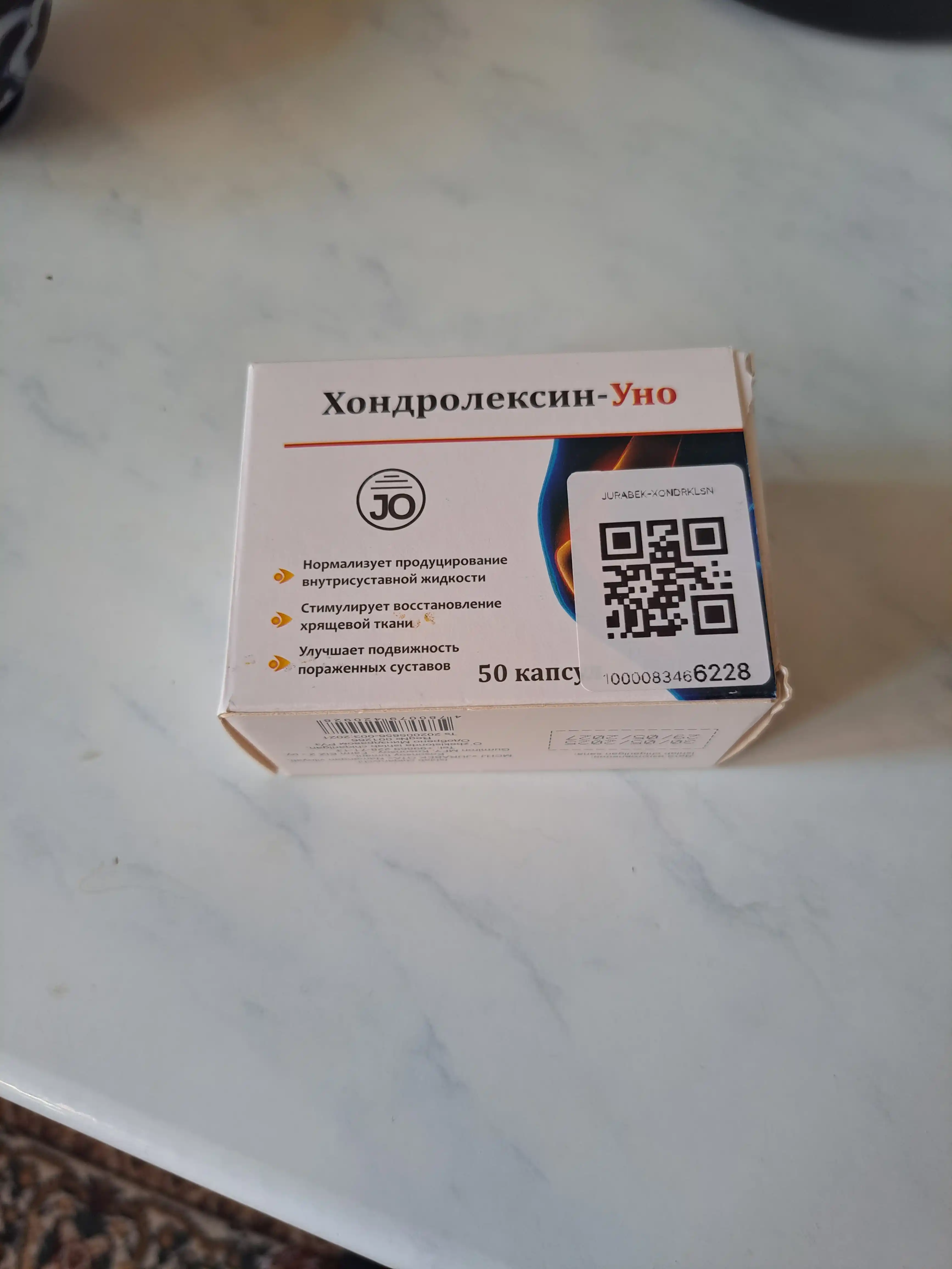 Xondroleksin-UNO – Bo‘g‘im, pay va tog‘aylar salomatligi uchun