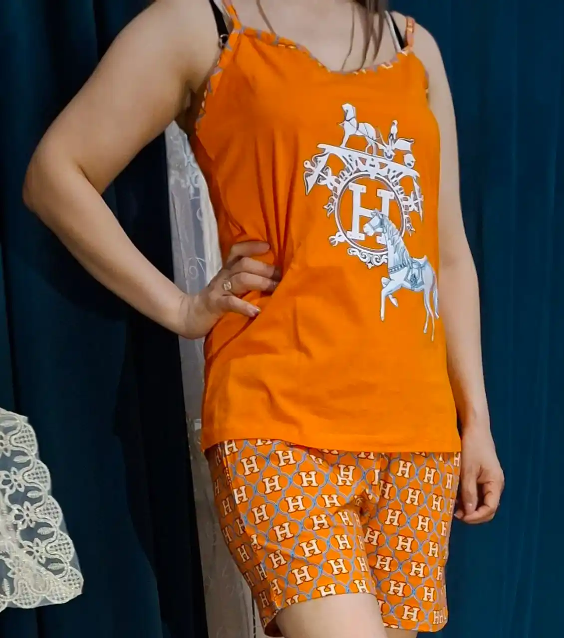 Pijama ayollar uchun, qizlar uchun pijama 2 tasi 1 da