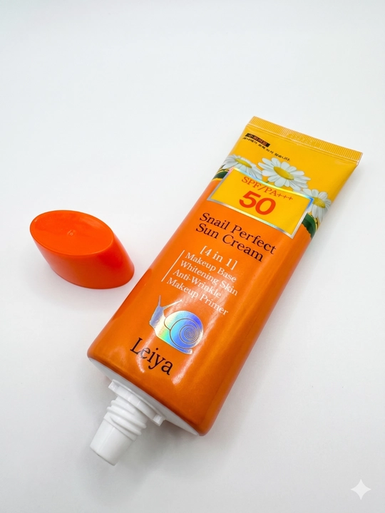 Ayollar kosmetikasi koreyskiy spf krem 50+ quyoshdan himoya kremi leiya sun spf krem