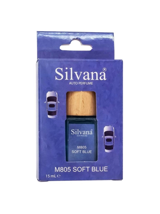 Avtomobil uchun parfyum Silvana, mashina xushbo'ylatgichi, avtoatir osiladigan sprey 15 ml - 
