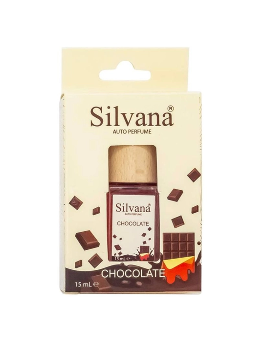 Avtomobil uchun parfyum Silvana, mashina xushbo'ylatgichi, avtoatir osiladigan sprey 15 ml - 