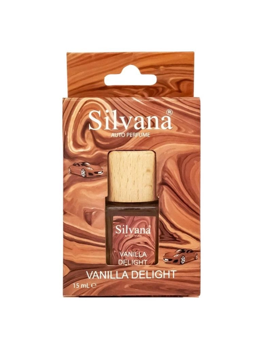 Avtomobil uchun parfyum Silvana, mashina xushbo'ylatgichi, avtoatir osiladigan sprey 15 ml - 