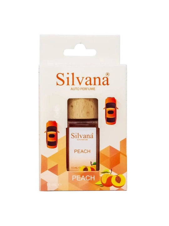 Avtomobil uchun parfyum Silvana, mashina xushbo'ylatgichi, avtoatir osiladigan sprey 15 ml - 