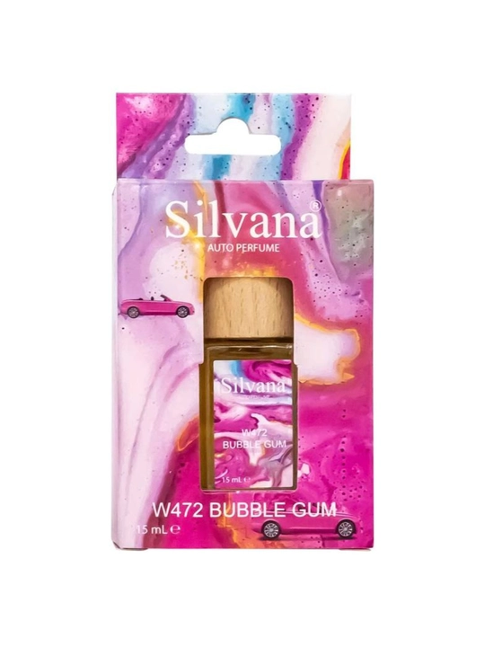 Avtomobil uchun parfyum Silvana, mashina xushbo'ylatgichi, avtoatir osiladigan sprey 15 ml - 