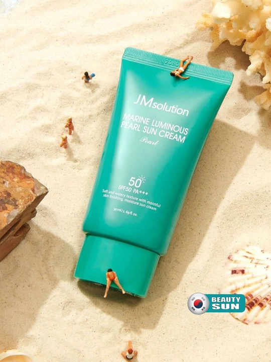 Yuz va tana uchun namlovchi quyoshdan himoya kremi, JMsolution, SPF50+ PA++++, 50 ml
