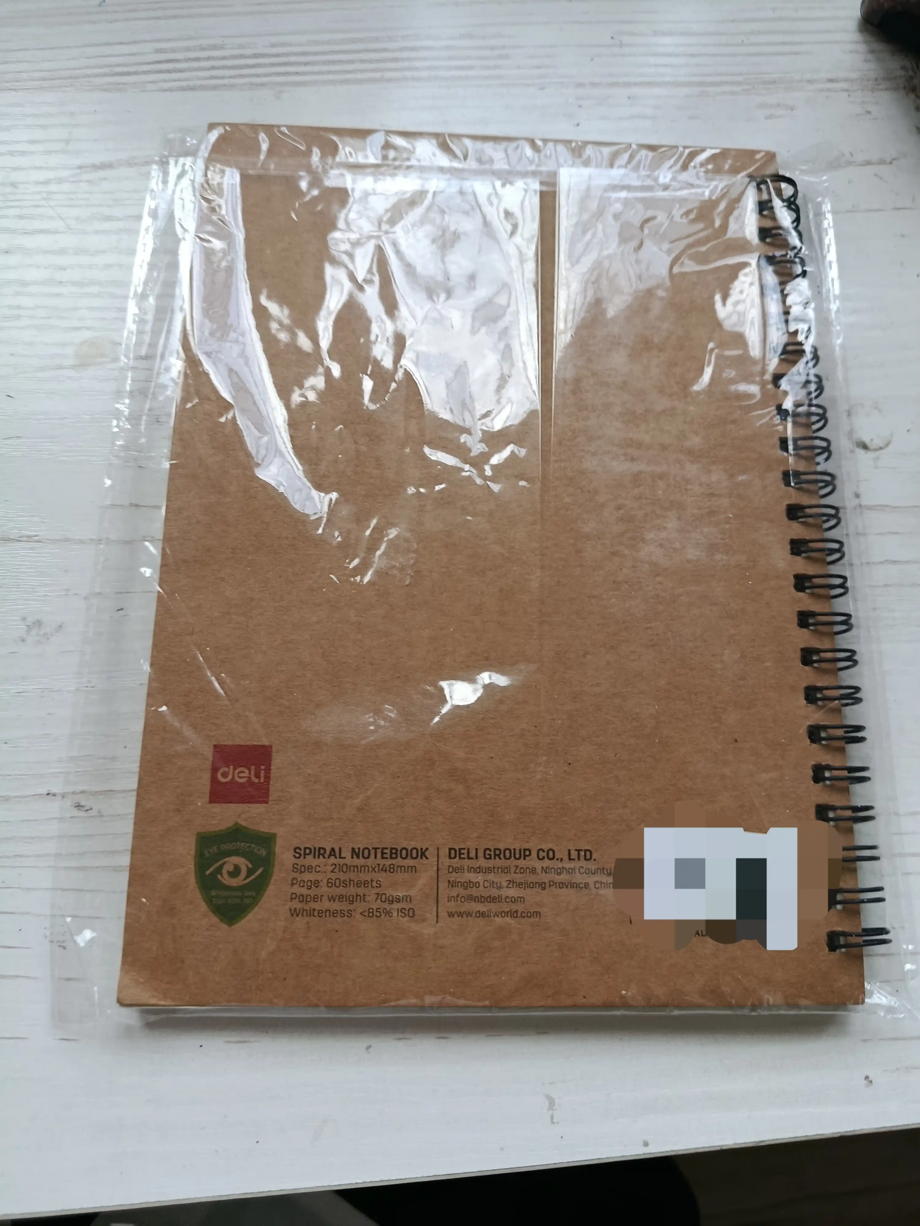 Spiralsimon bloknot A5-60 varaq,70gsm ELA560 BROWN