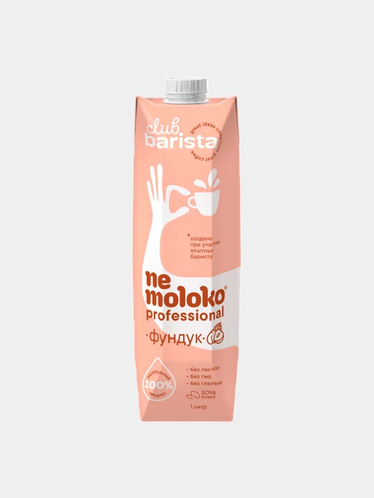 “Nemoloko” professional fundukli ichimlik, 1 l - 