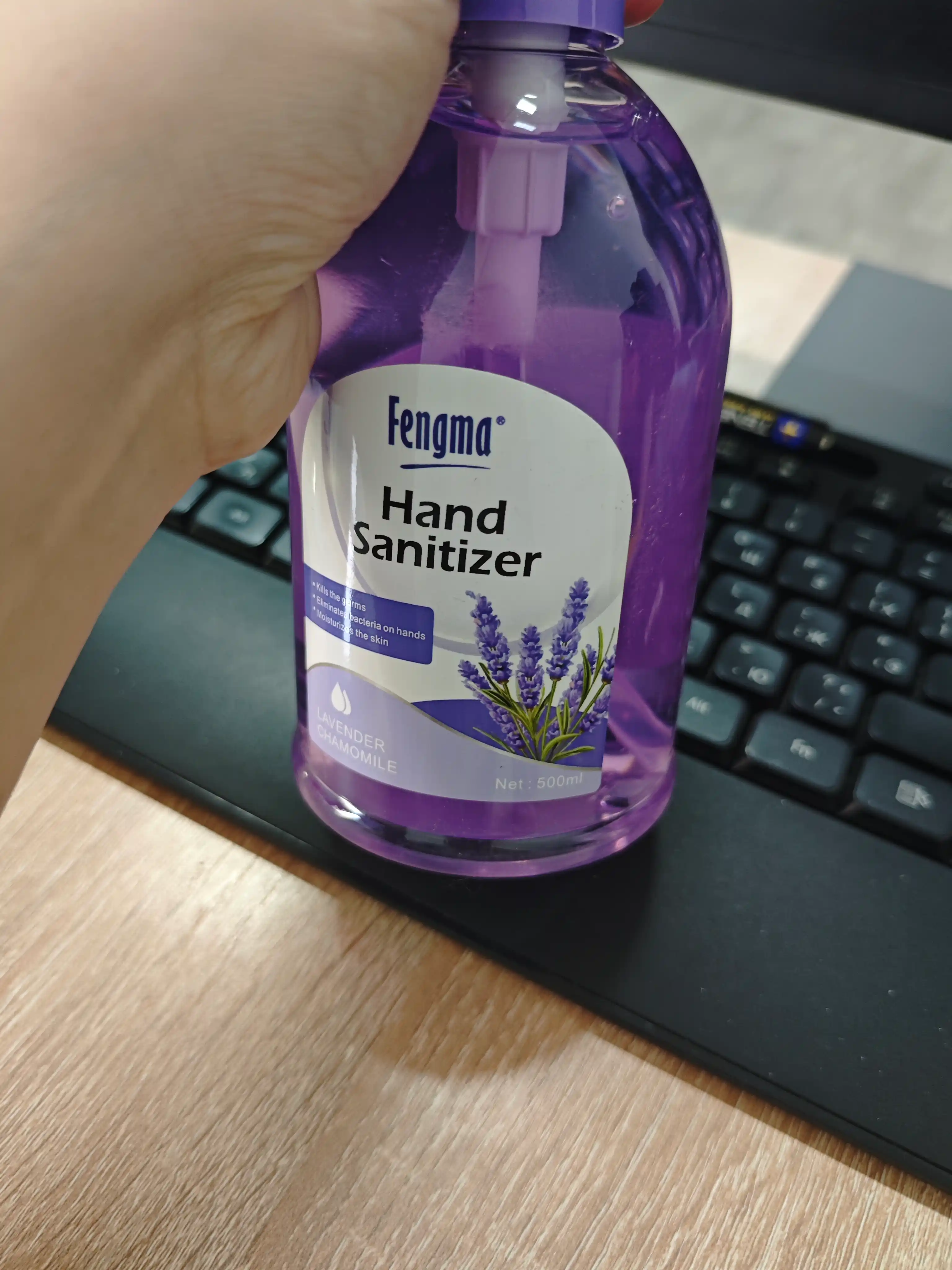 Fengma oilaviy suyuq sovuni, lavanda iforli, antibakterial, 500 ml