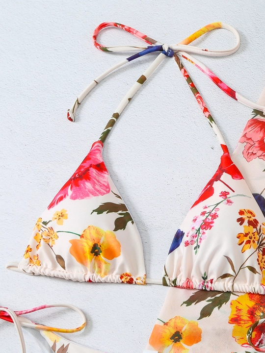 Ayollar cho‘milish kiyimi, alohida, yopinchiqli bikini