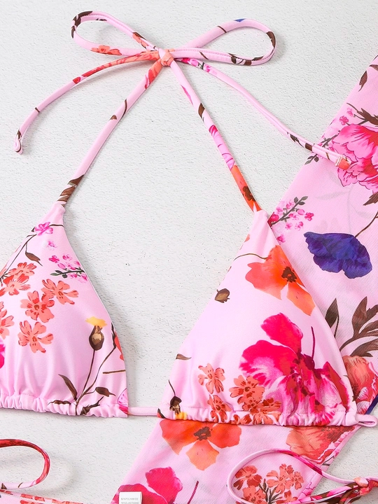 Ayollar cho‘milish kiyimi, alohida, yopinchiqli bikini