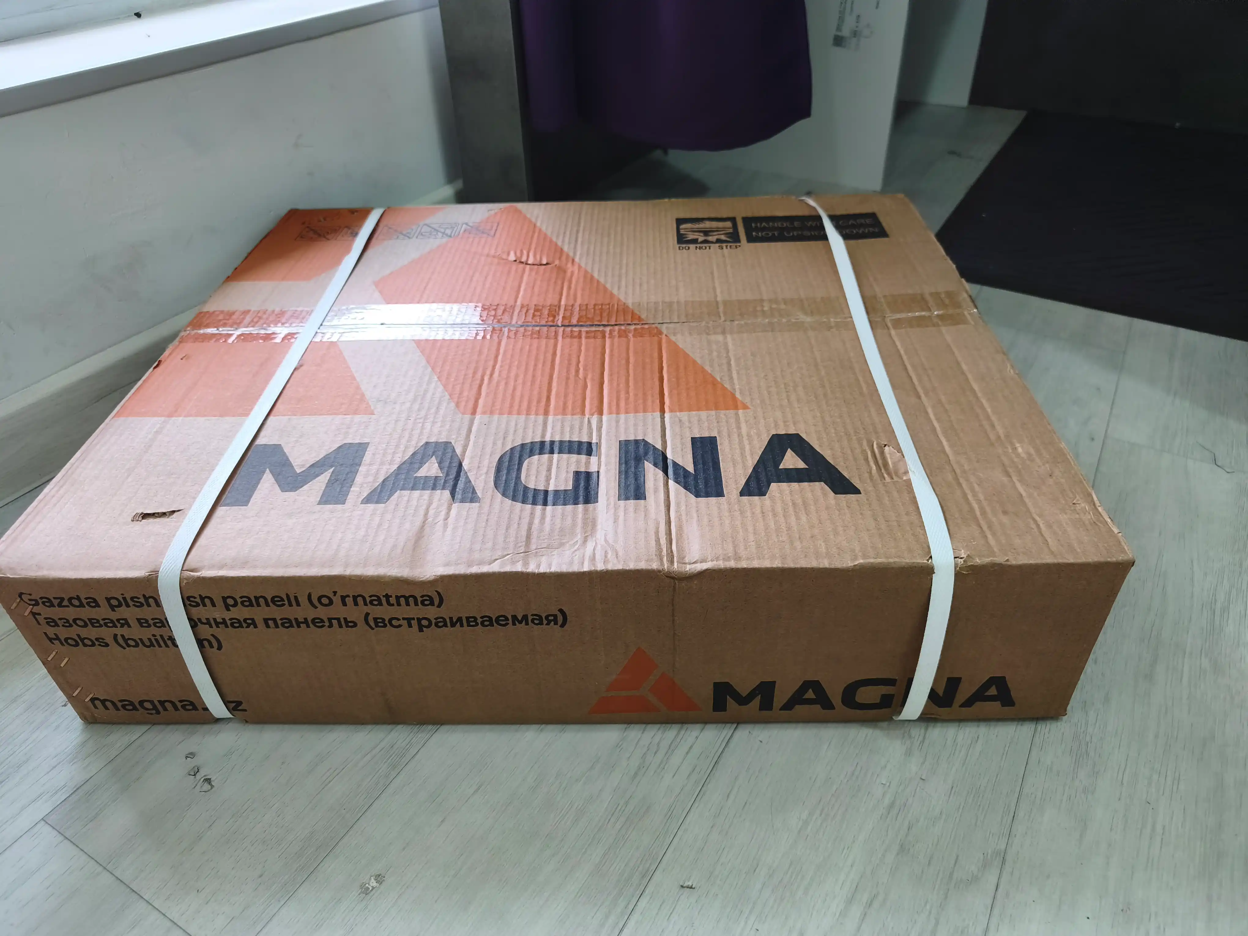 Варочная панель Magna серия 16, 4 газовые конфорки, газ-контроль, автоподжиг