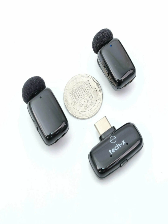 Игровой USB микрофон TECH-X AURA MINI, настольный, для стриминга, с RGB подсветкой, ПК/Mac