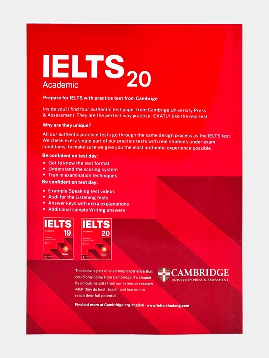 Kitob Cambridge IELTS Academic 1,2,3,4,5,6,7, 8, 9, 10, 11, 12, 13, 14, 15, 16, 17, 18, 19