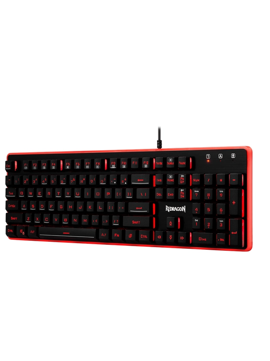 Игровой набор Redragon S107 (клавиатура + мышь + коврик) RGB подсветка, проводной