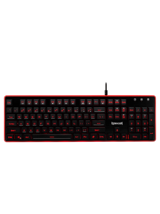 Игровой набор Redragon S107 (клавиатура + мышь + коврик) RGB подсветка, проводной