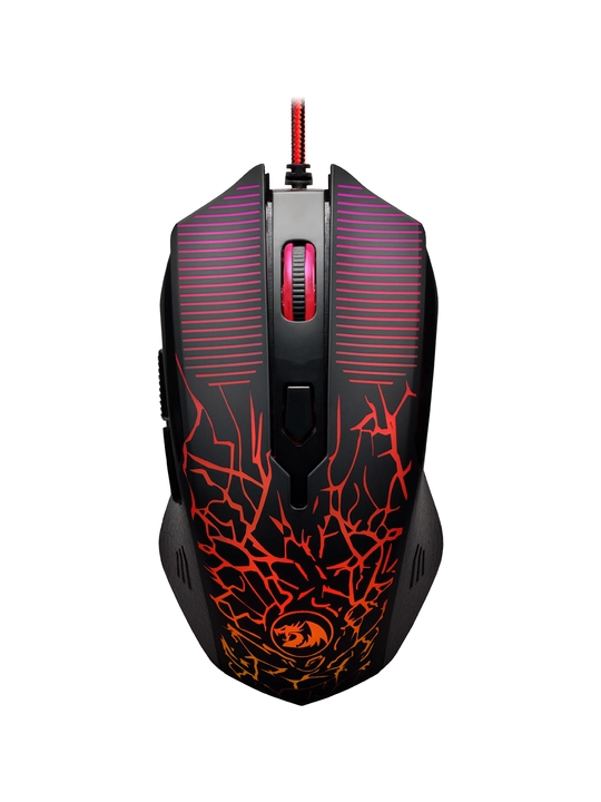 Игровой набор Redragon S107 (клавиатура + мышь + коврик) RGB подсветка, проводной