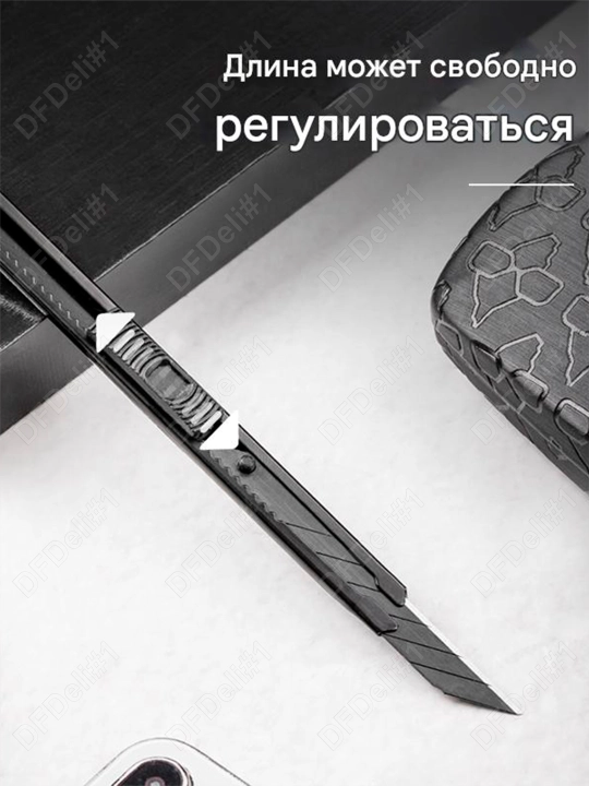 Ofis pichog'i 9mm 30grad. DL007H Deli, 007-H-DL