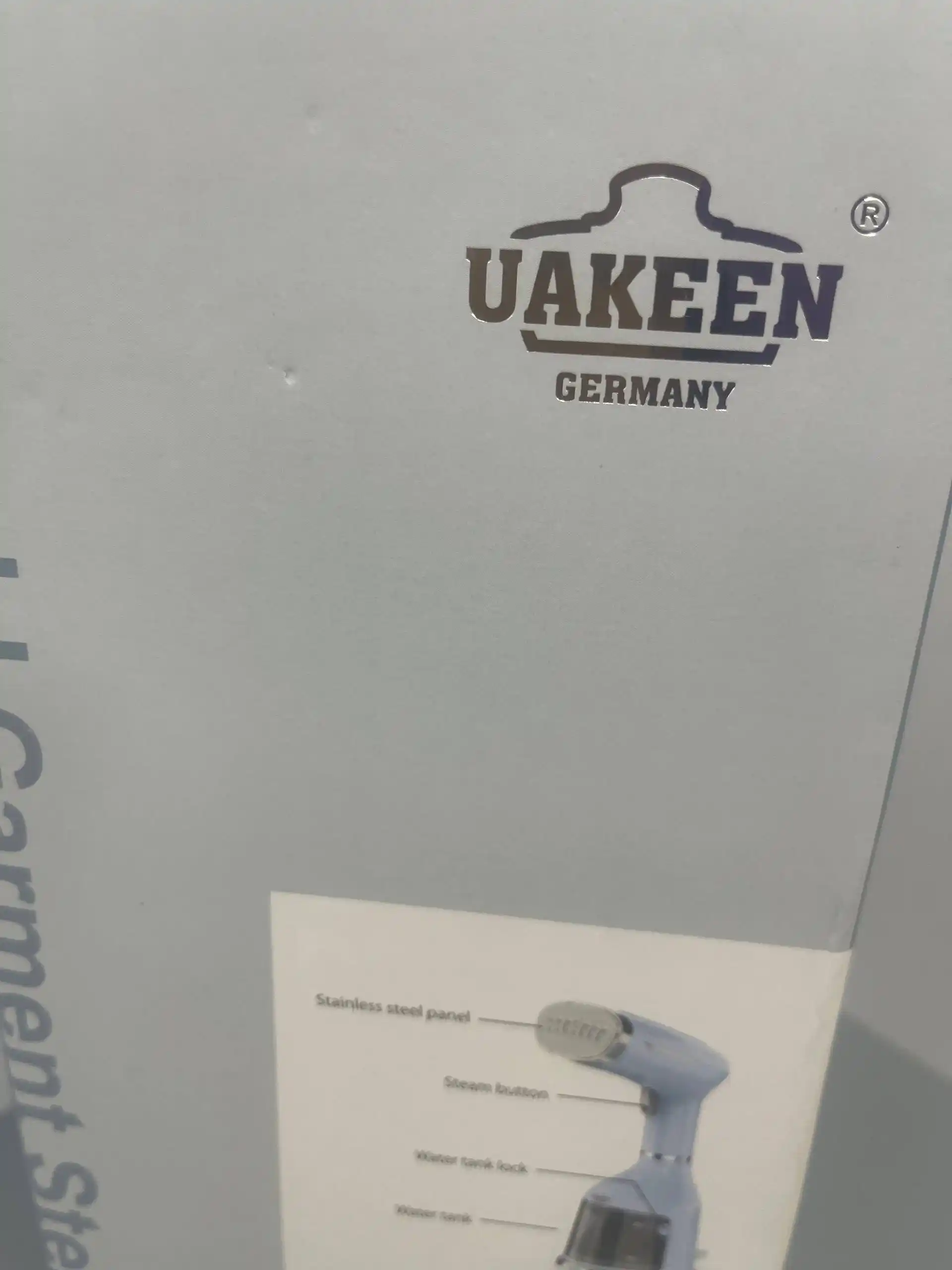 Отпариватель, мощный UAKEEN GERMANY 2000W, утюг, паровой утюг, ручной утюг,