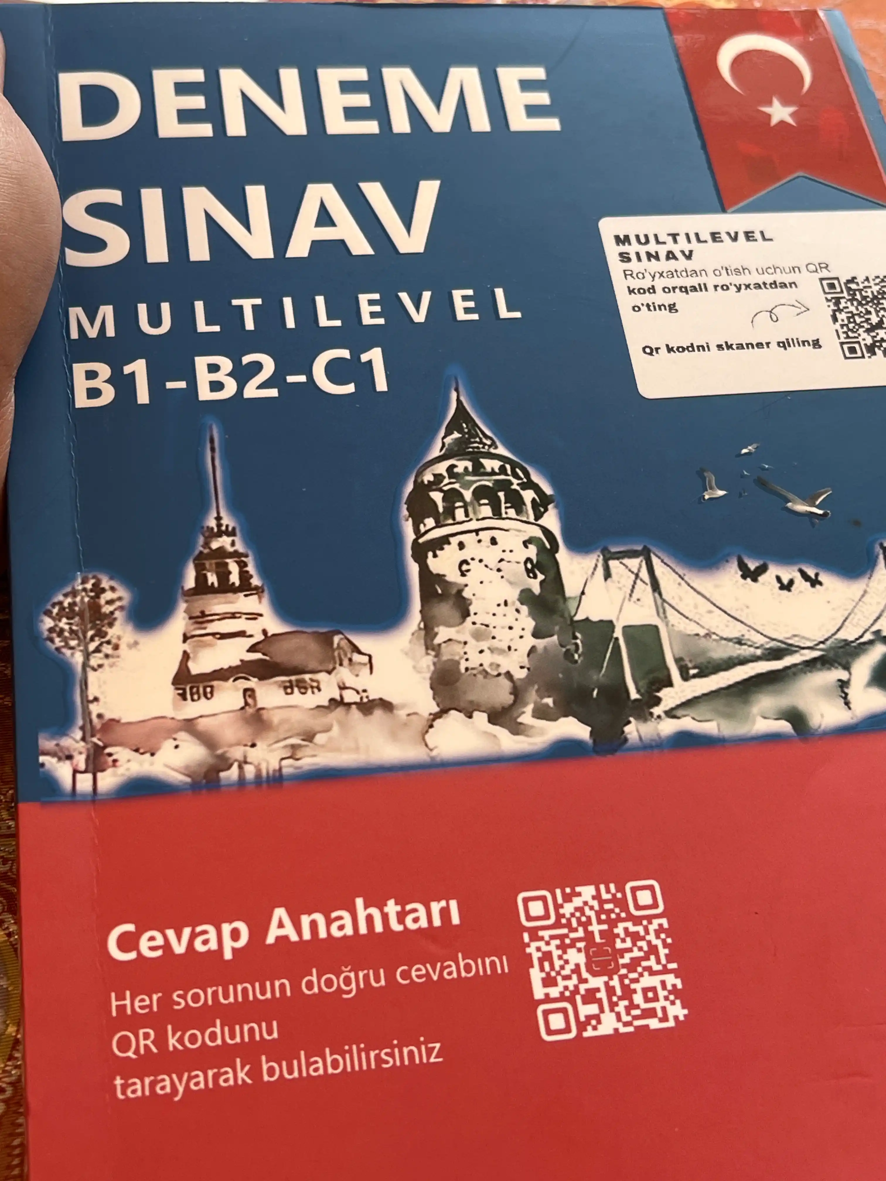 Multilevel. turk tilidan sertifikatga tayyorgarlik darajasi B1, B2, C1