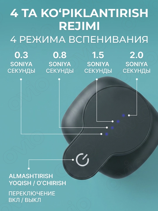 Sovun uchun avtomatik ko‘pikli dozator, suyuq sovun uchun sensorli dispenser