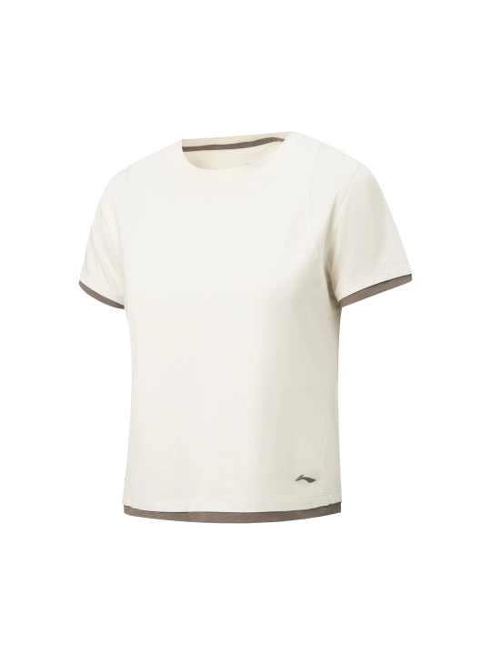 Li-Ning ATSW182 ayollar sport futbolkasi, AT DRY texnologiya, yengil va nafas oluvchi - 
