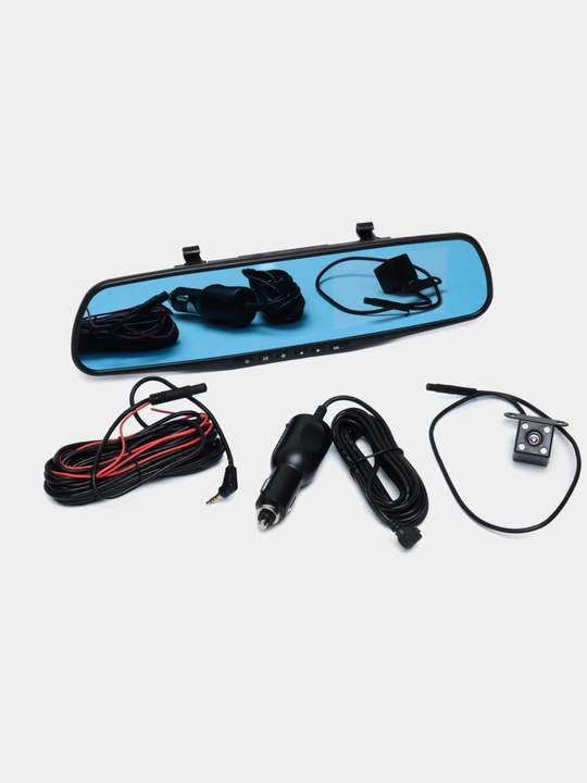 Orqa ko'rish kamerasi bilan videoregistrator Vehicle Blackbox DVR, Full HD 1080P