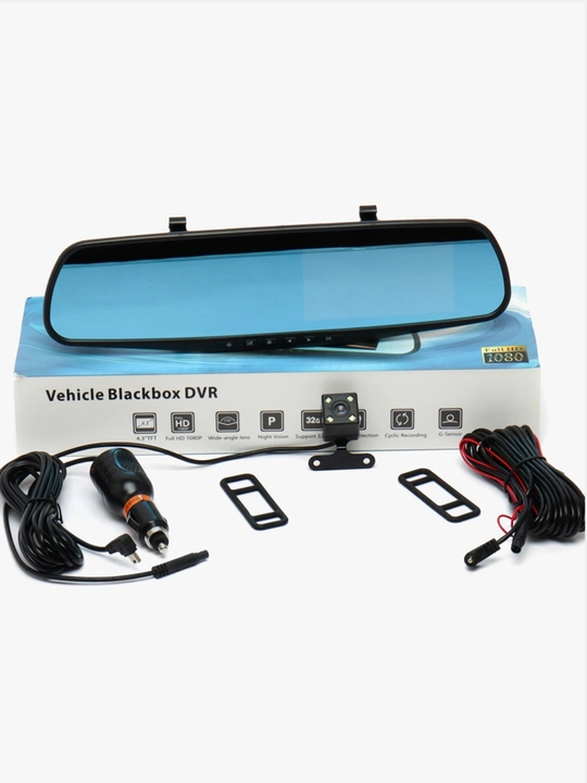 Orqa ko'rish kamerasi bilan videoregistrator Vehicle Blackbox DVR, Full HD 1080P