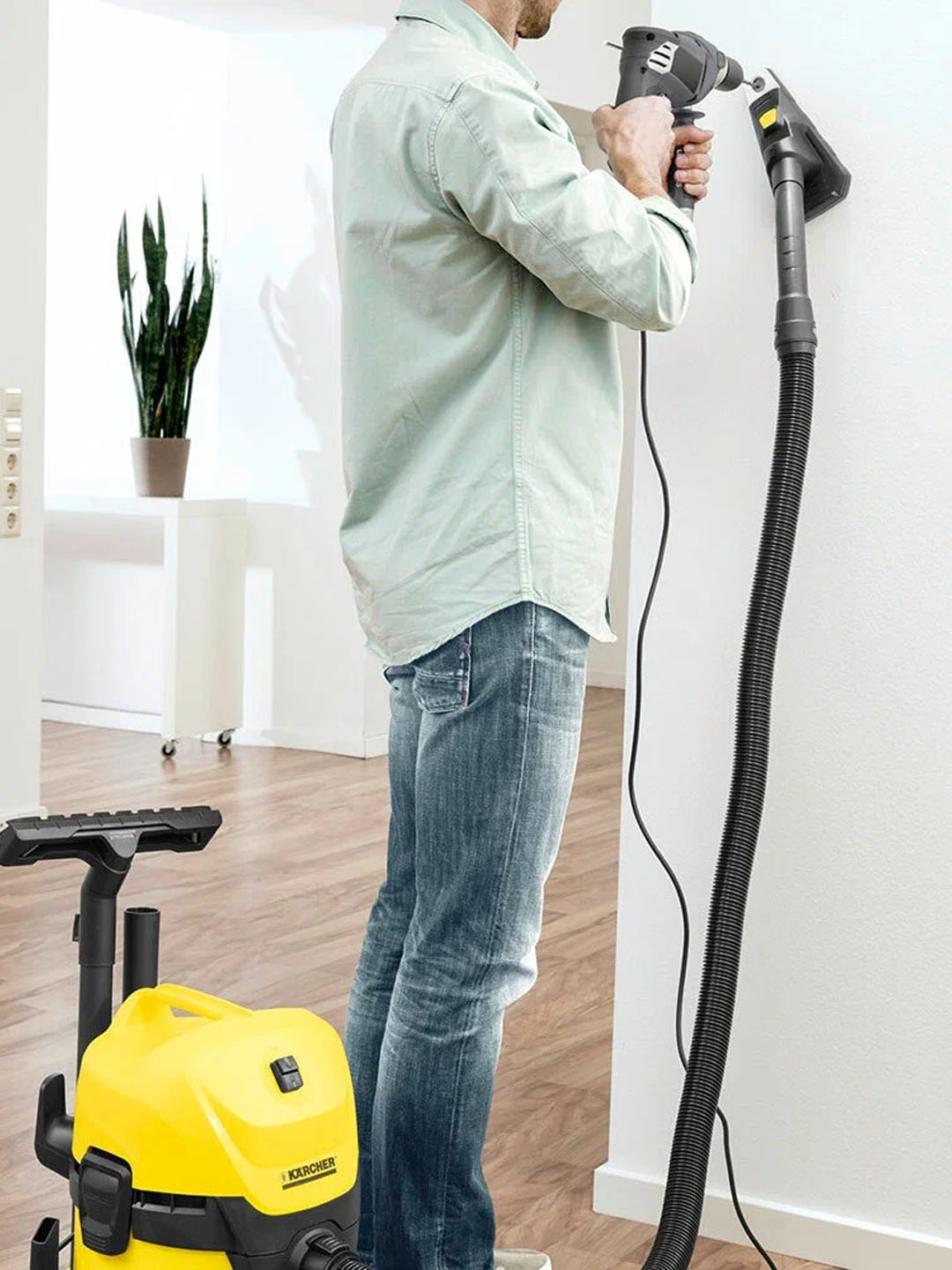 Насадка-пылеуловитель Karcher WD 2–WD 6 2.863-234.0 для чистой сверловки