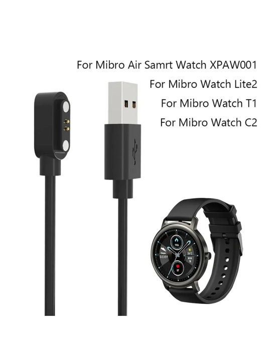 Mibro Watch Lite 2/T1/C2/ Lite 3 Pro uchun magnitli quvvatlash kabeli