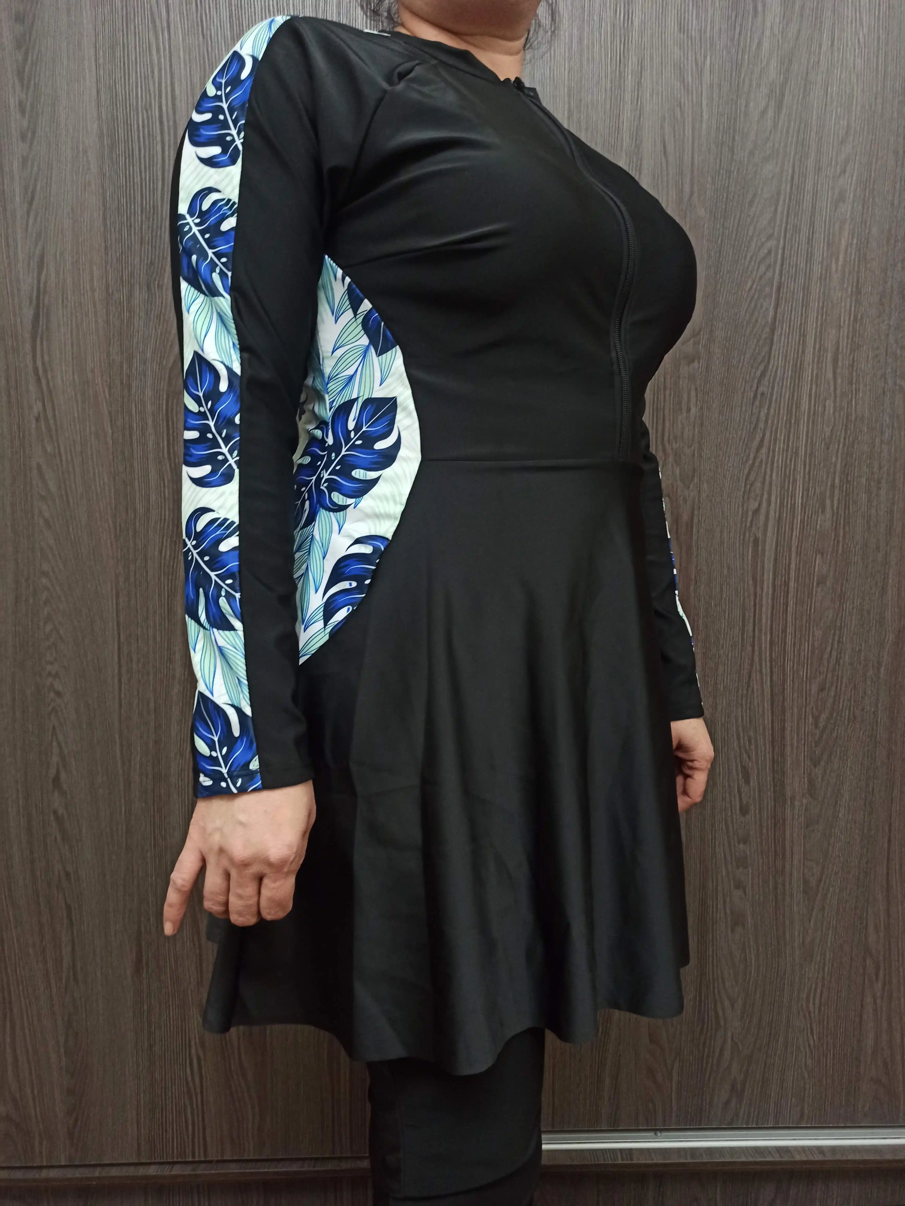 Burkini musulmoncha cho’milish kiyimi, yopiq, ayollar uchun