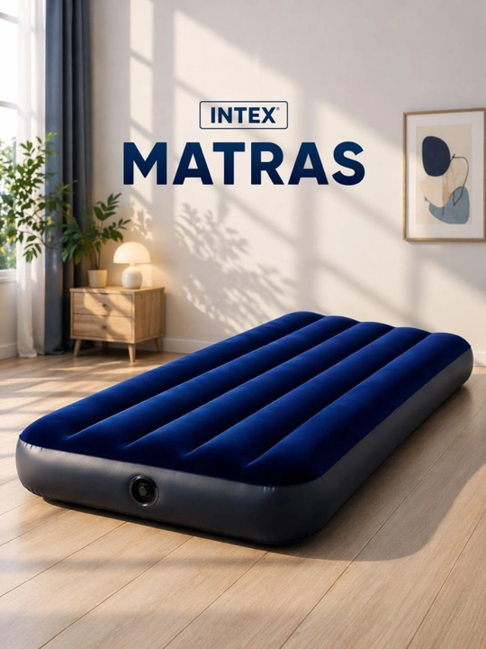 Intex puflanadigan bir kishilik matras 76×191×25 sm