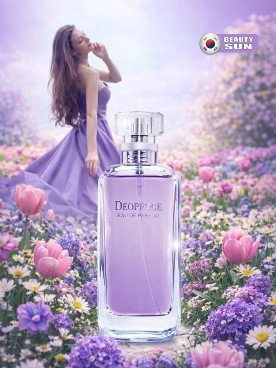 Xushbo'y xidli atir, Deoproce, Eau De Perfume, Luxury Gold, Lonely island purple, 55 ml