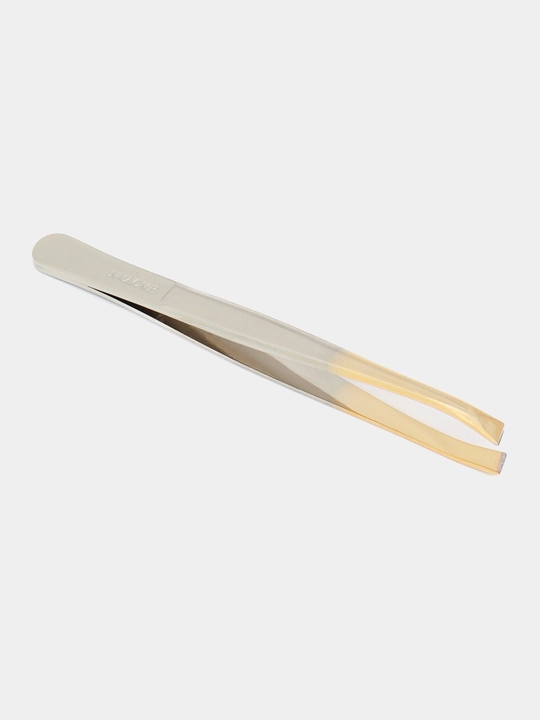Pinset, antistatik qoplamali qosh uchun kosmetik pinset