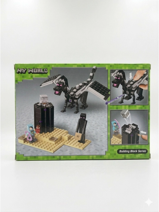 LEGO Minecraft konstruktori – bolalar uchun yig‘ma to‘plamlar