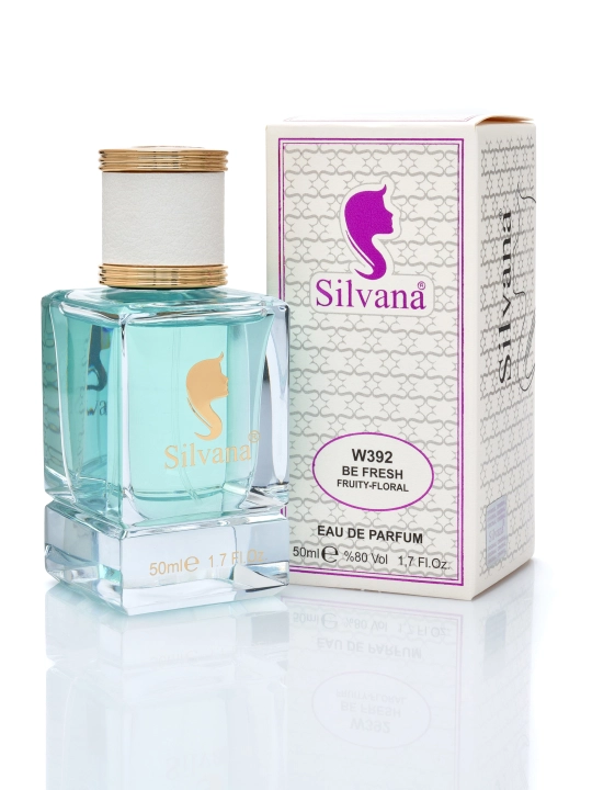 Parfyumlangan suvi SILVANA W392, Donna Be Delicious Fresh, 50 va 18 ml