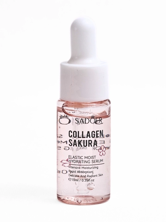 SADOER Collagen Sakura yuz parvarishi to‘plami 6 dona, kollagen va sakura ekstrakti bilan