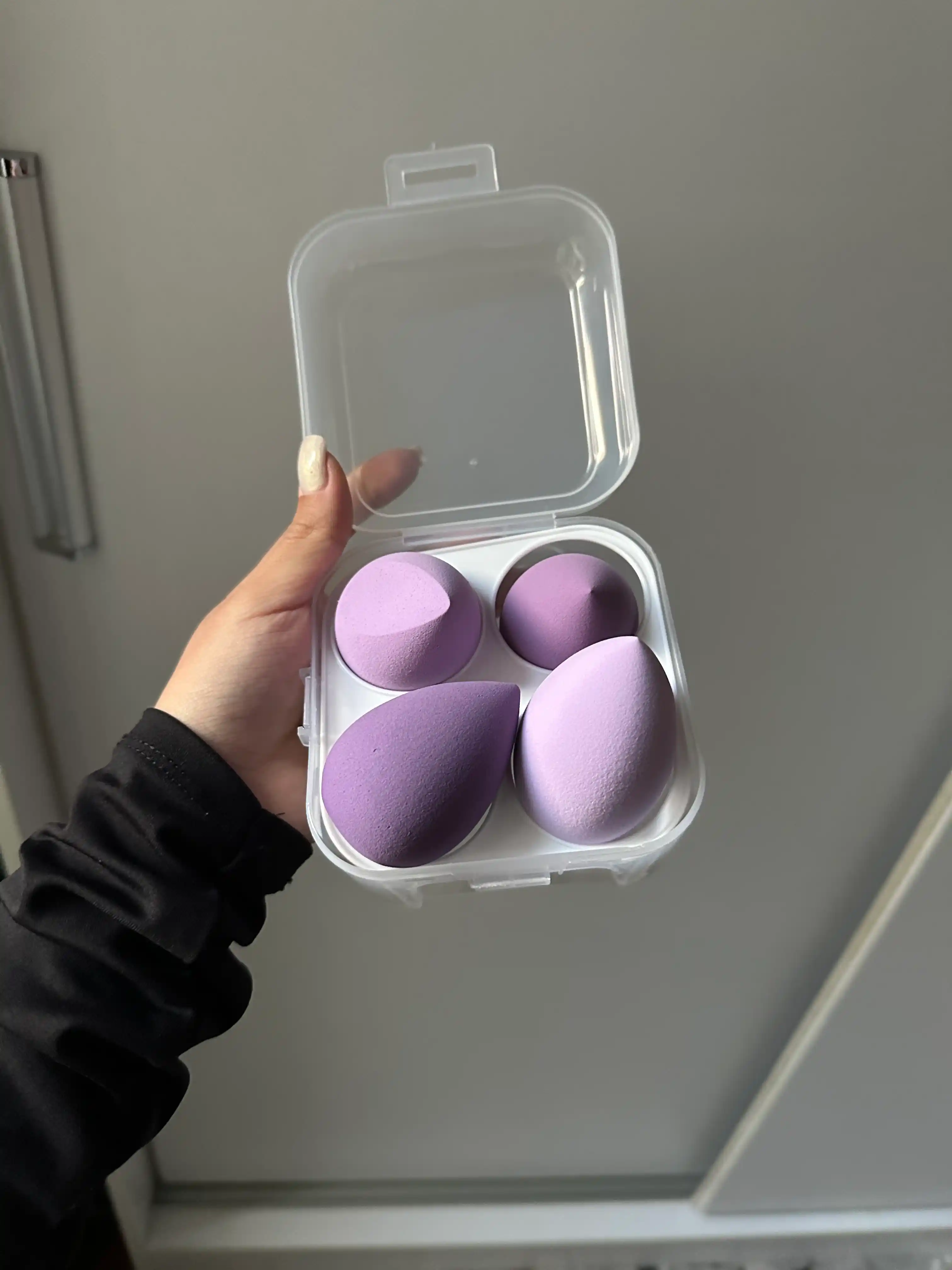 Спонж для макияжа, косметическая губка, губка для лица,4 шт спонж