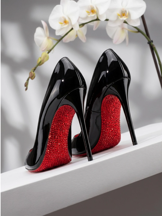 Женская обувь Louboutin, каблук 10 см