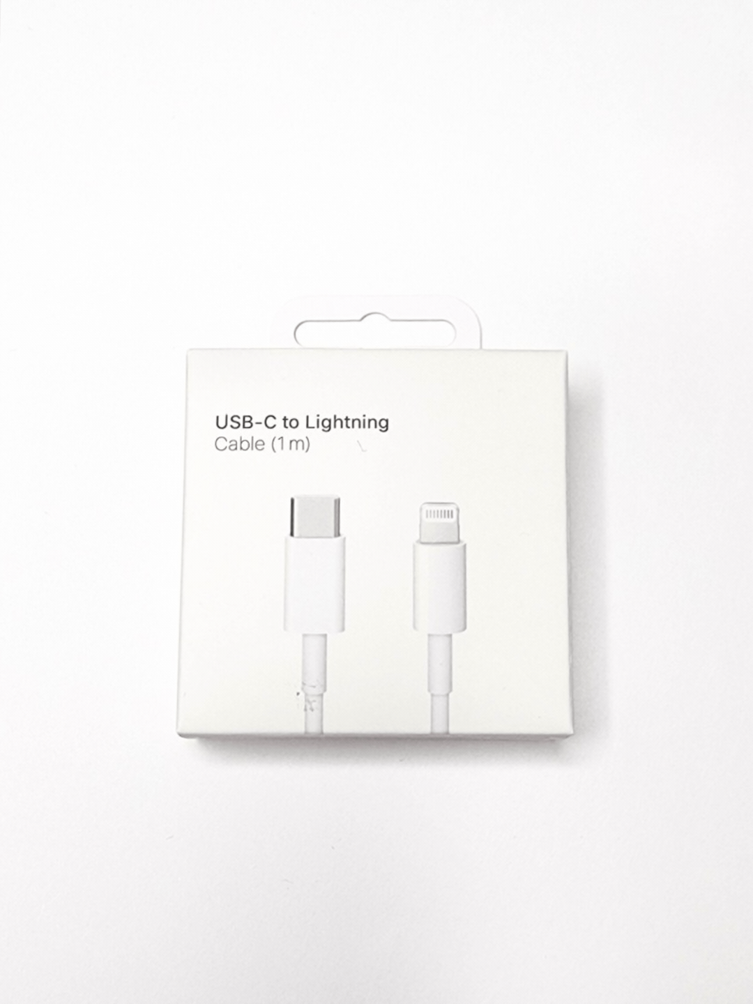 Zaryadnoe qurilma iPhone uchun, zaryadka 20 Vt, s kabelem Type-C — Lightning