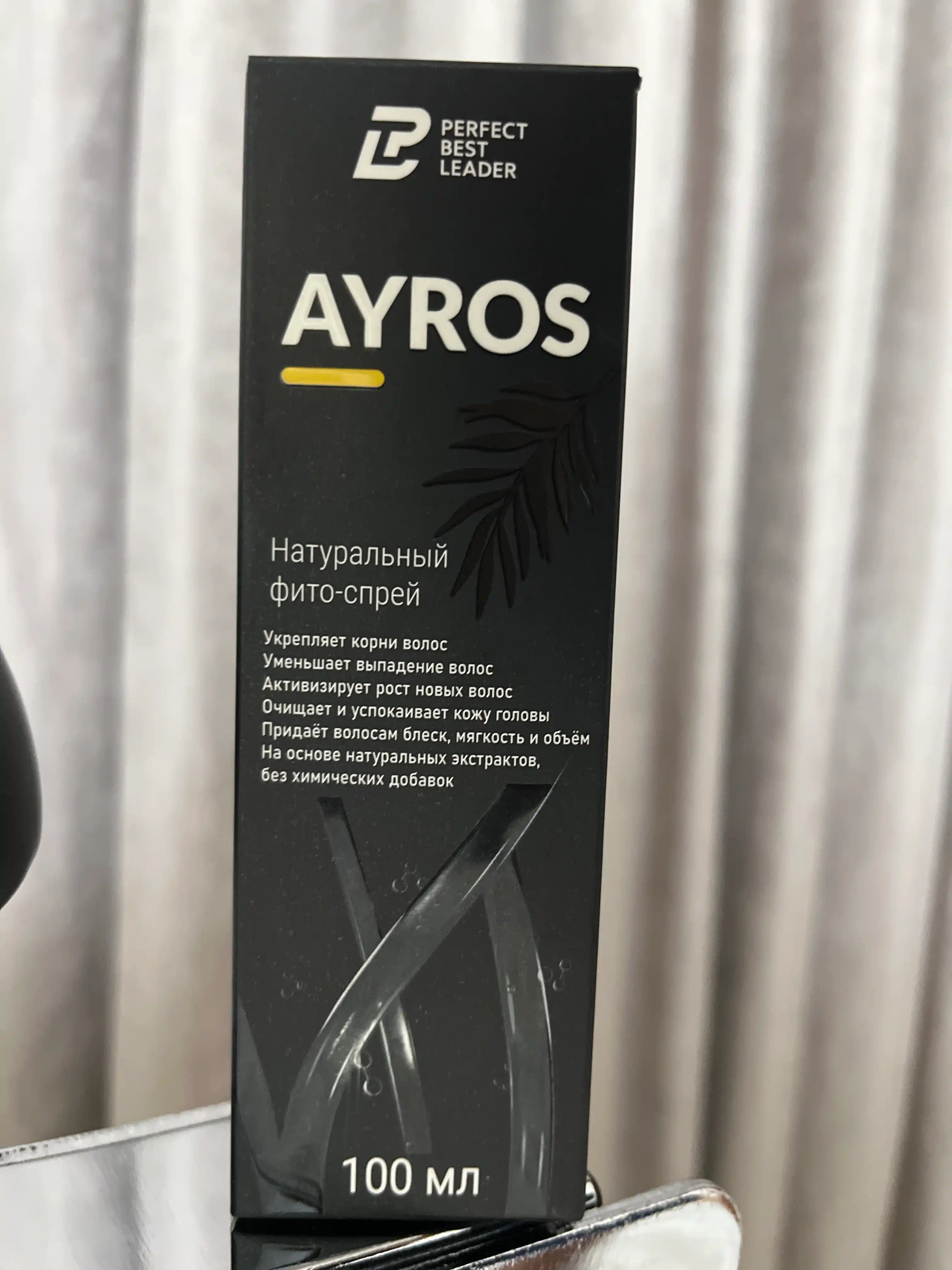 AYROS — мощный фитоспрей для роста новых волос и остановки выпадения