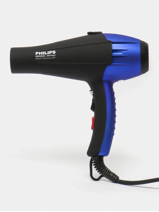Professional soch quritgich Philips, nasadkalar bilan, soch turmaklash uchun
