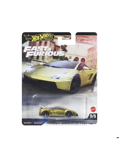Коллекционная машинка Hot Wheels 1:64 — Fast & Furious / Car Culture, металлическая модель — CRN-HW-ПУРПУР